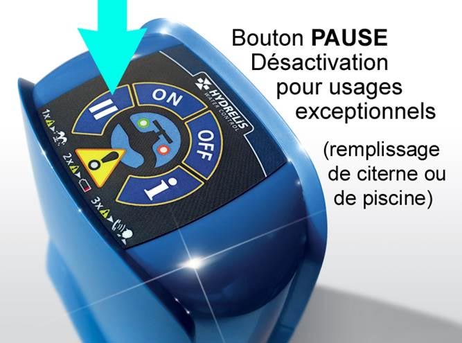 Pilotage du Stop-Flow, PAUSE